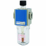 Oil-mist lubricators with polycarbonate bowl and »HW« mounting bracket