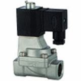 Solenoid valves, normally open, (NO), pilot-operated, 230 V, 50 Hz