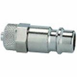 Plugs for couplings DN 7.2 - DN 7.8, nickel-plated brass, for hose