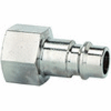 Plugs for couplings DN 7.2 - DN 7.8, nickel-plated brass, female