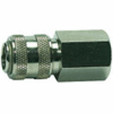 Quick disconnect couplings DN 5, nickel-plated brass, female