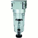 Filter regulators with polycarbonate bowl and semi-automatic condensate drain