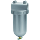 Special filters with metal bowl and manual drain valve