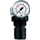 Pressure regulators incl. pressure gauge