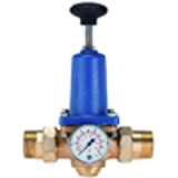 Pressure regulators for drinking water, R 1/2 to R 1 1/4 port sizes are DVGW-tested