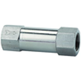 Unidirectional valves, stainless steel