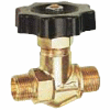 Brass shut-off valves