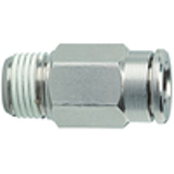 Male connectors, conical male thread acc. to DIN 2999