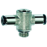 Double banjo fittings, swivel type, parallel male thread with O-ring