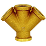 Distributors, 2 or 3 outlets, brass