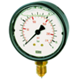 Glycerine-filled pressure gauges