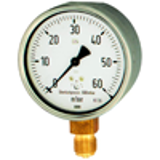 Capsule-type pressure gauges 63, 100 mm